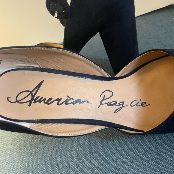 American Rag Cie Areeta Womens size 10 Solid Peep toe Platform Heels - Picture 3 of 12